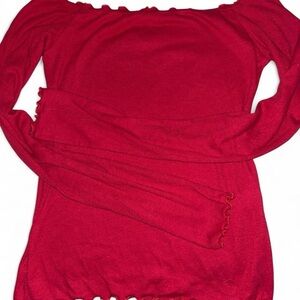Hollister Vibrant Red Top